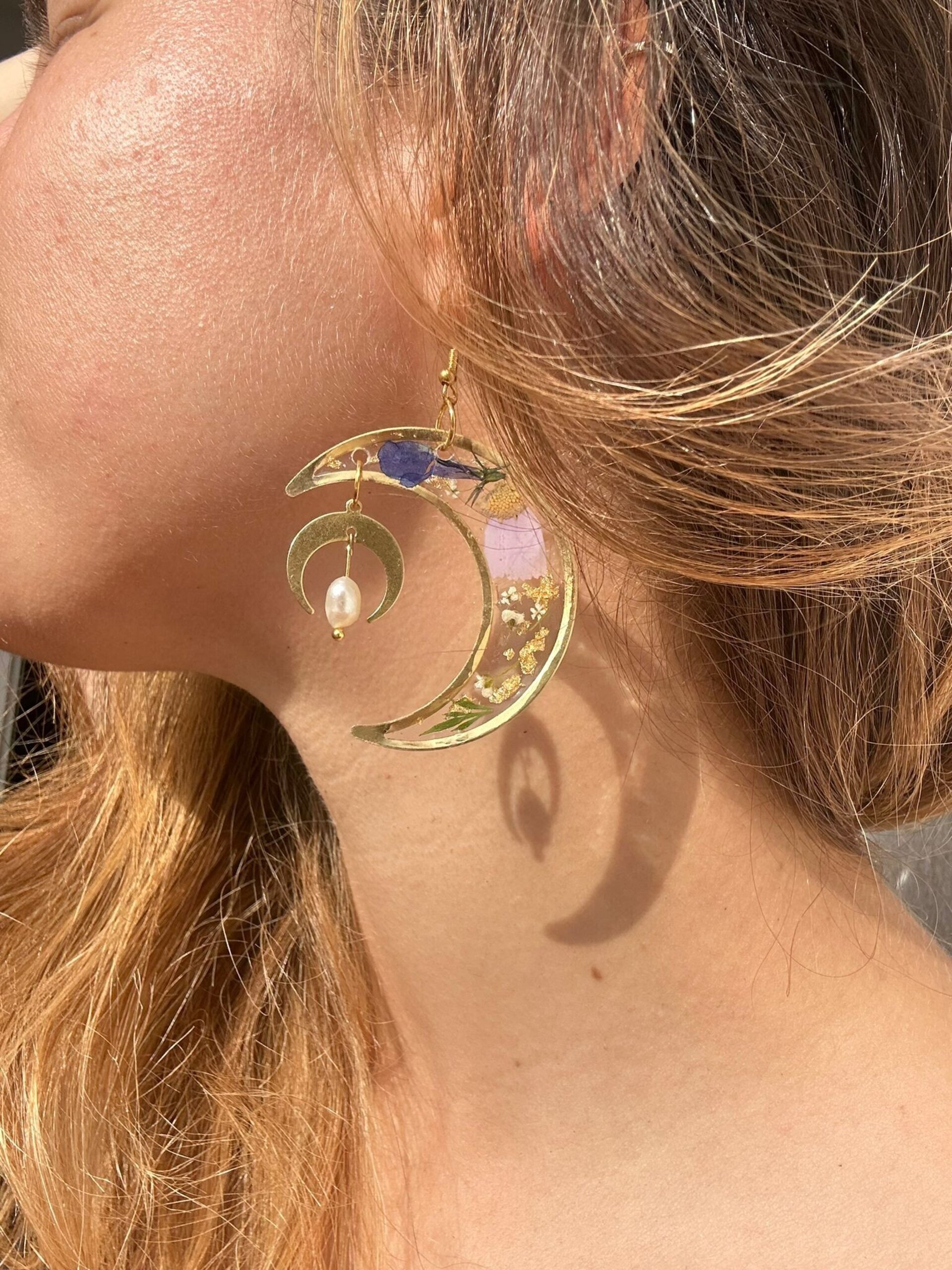 Pendientes Luna Maxi Perla🌙 - 2