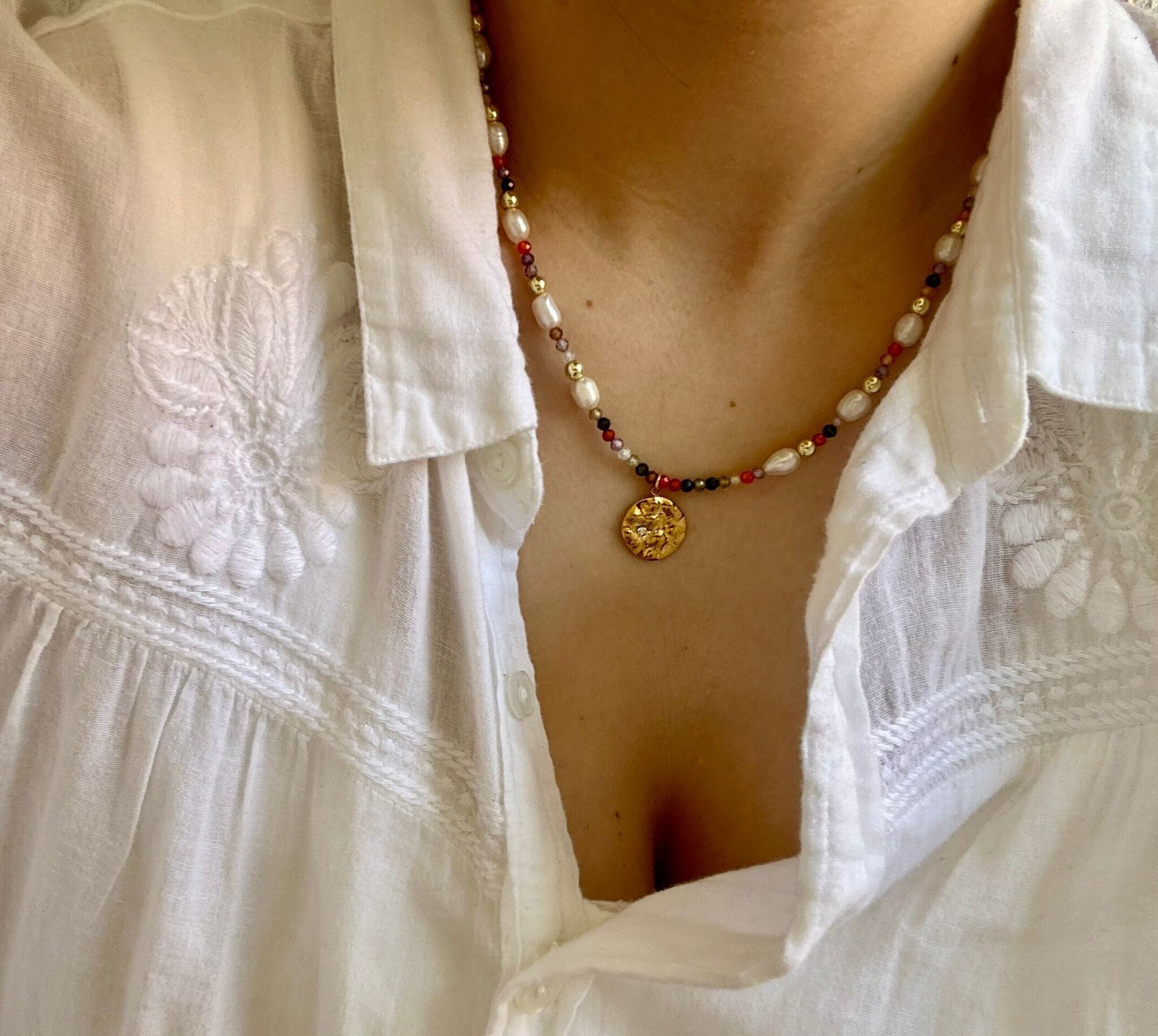 Almafi Coast Necklace 🍊 - Maréa Bloom Collection - 3