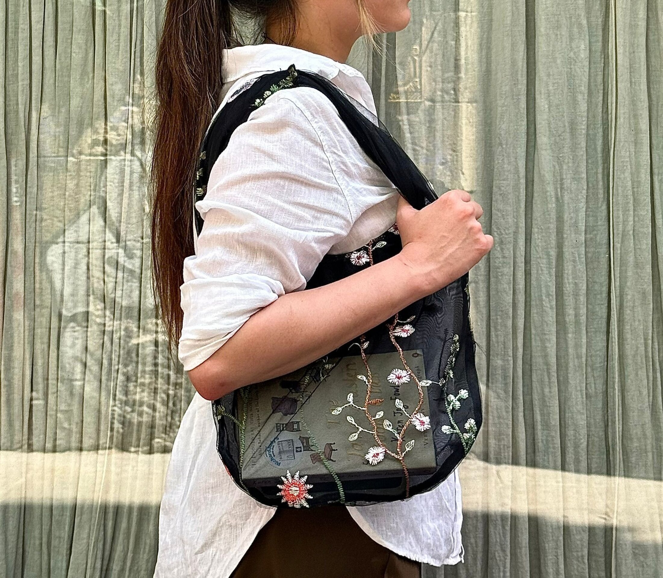 Fleur Sauvage Shoulder Bag Cherry Blossom 🖤 - 3