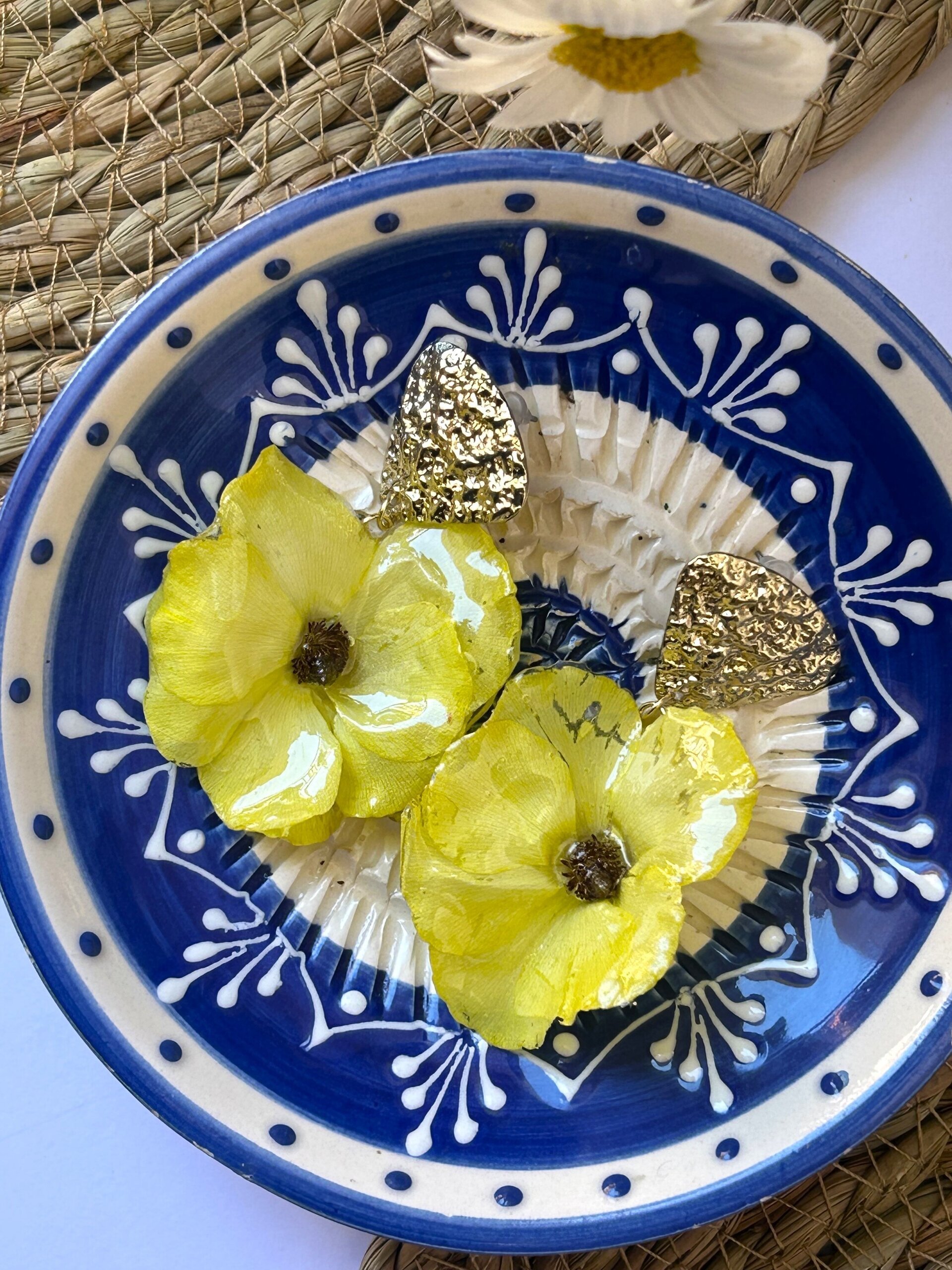 Venice Earrings 🍋 - Maréa Bloom Collection (Anemone) - 1