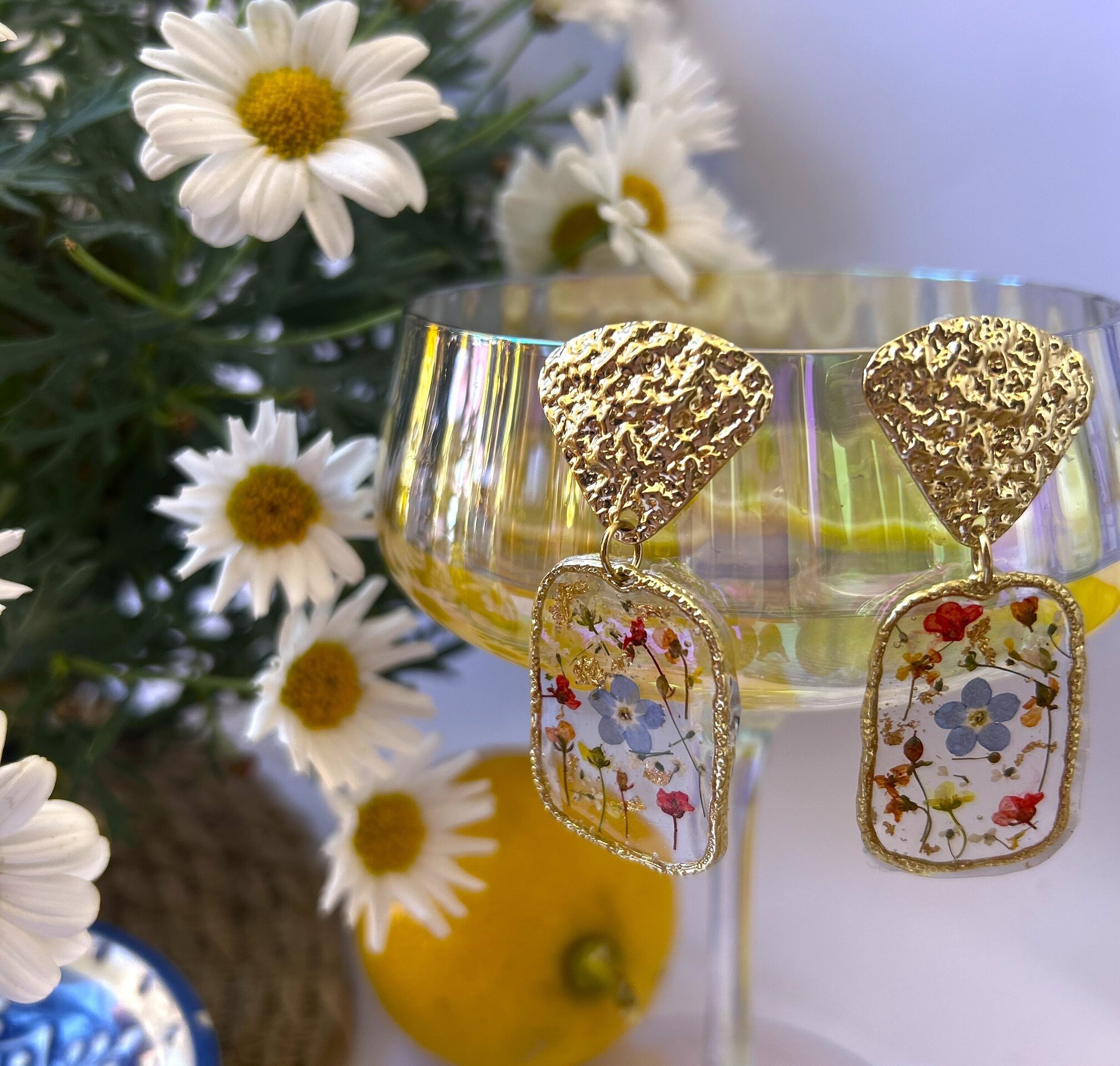 Almafi Coast Earrings 🎨 - Maréa Bloom Collection - 3
