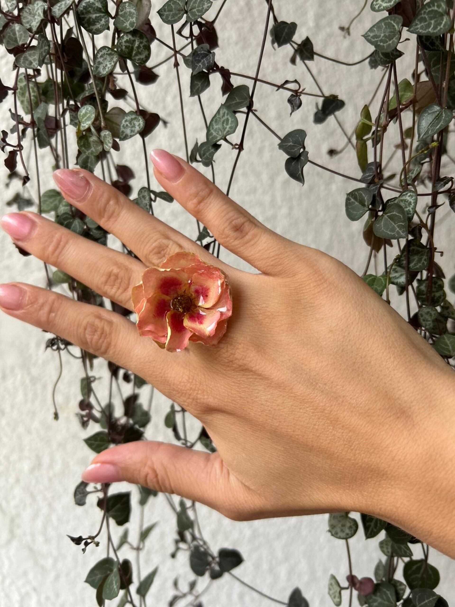 Anillo Rosa Japonesa  🎴 - 2