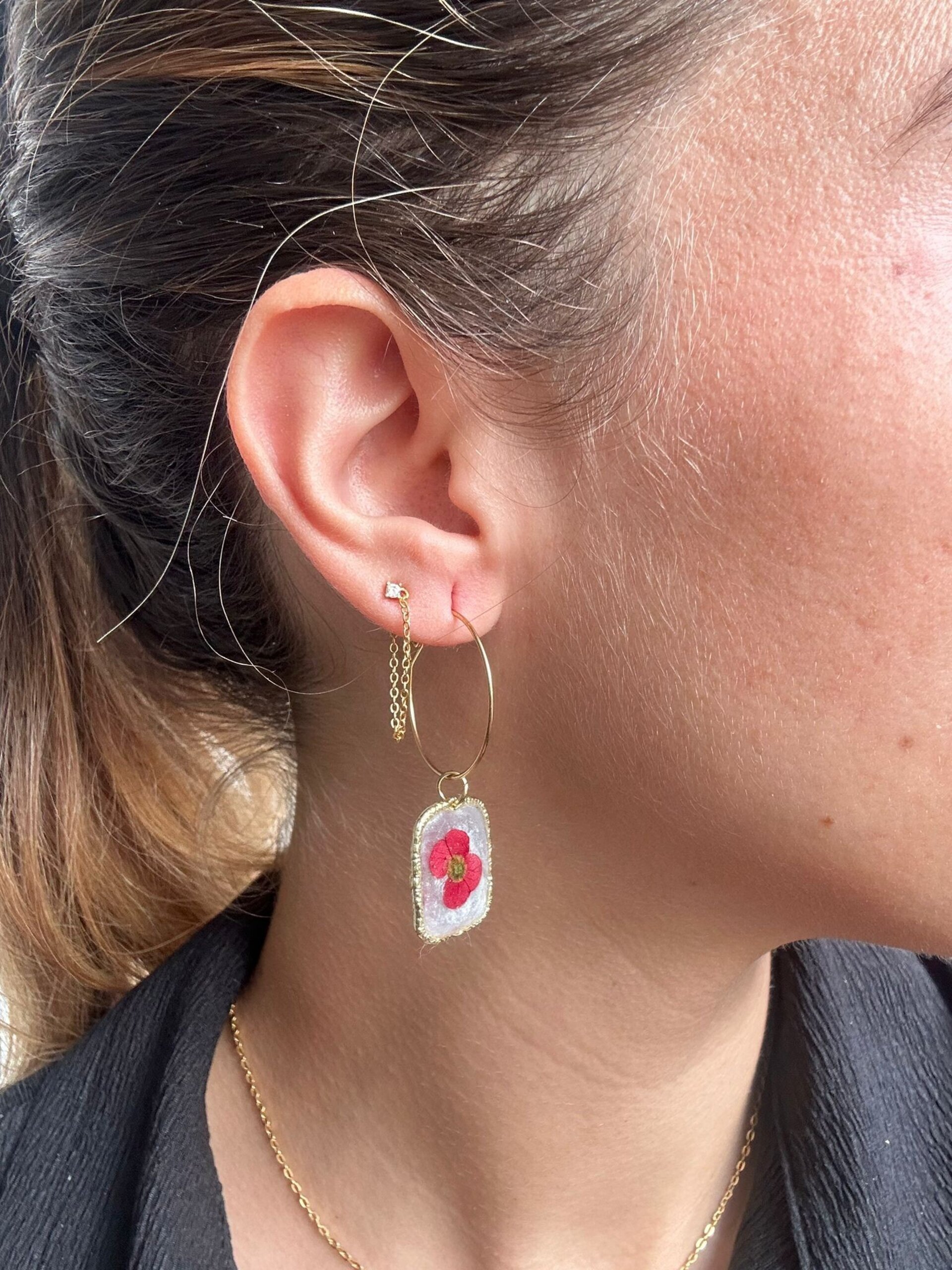 La noche 1009 🌙- Pendientes Mini Charm - 5
