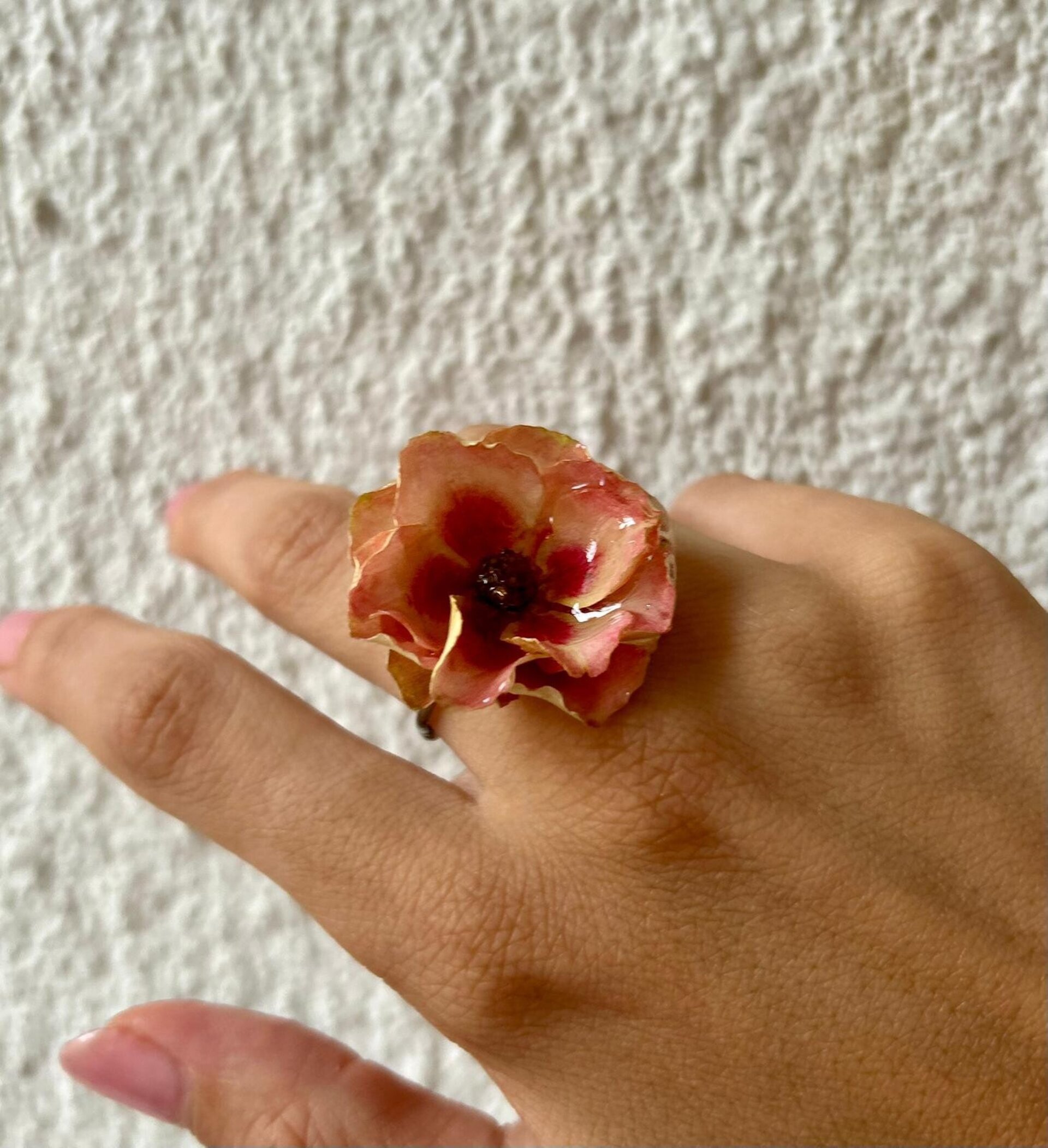 Anillo Rosa Japonesa  🎴 - 3