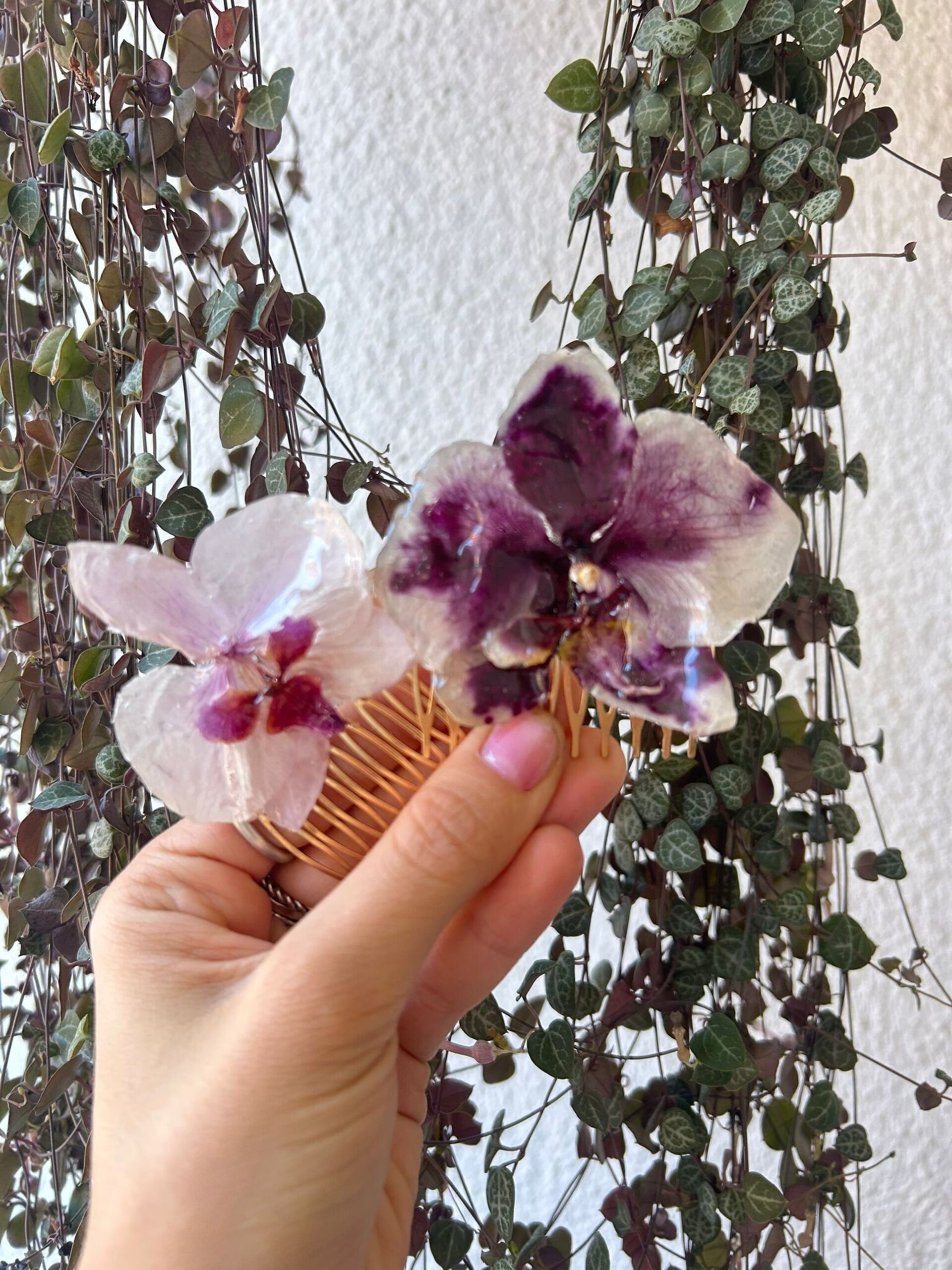 Peinetas Orquideas 🥀 - 5