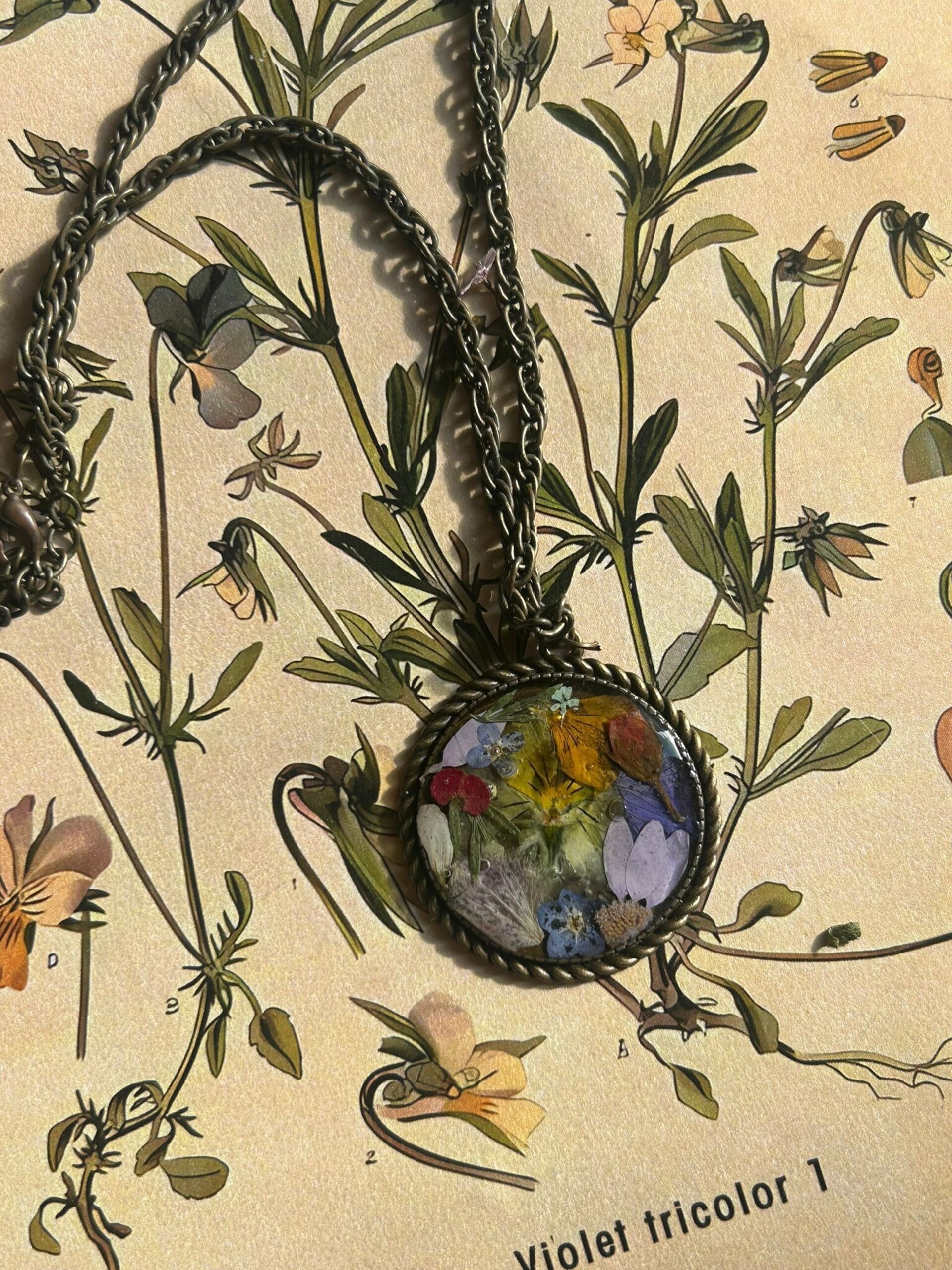 Collar con dije floral - Monet Dreams 🥀 - 2