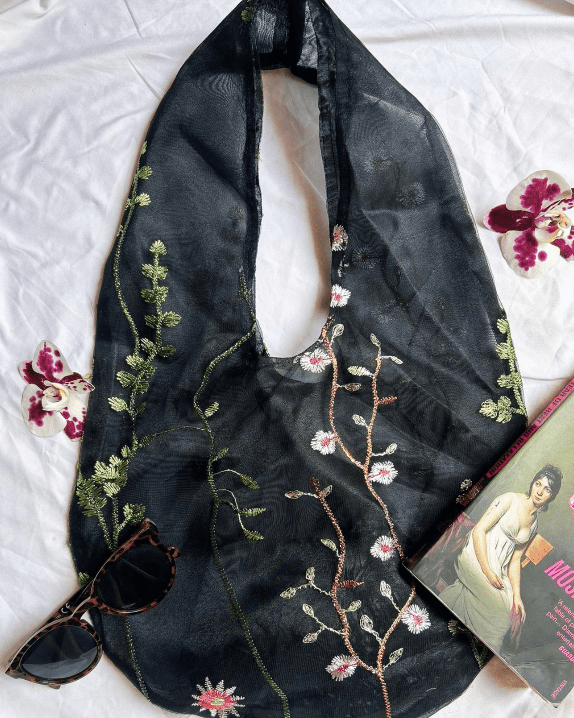 Fleur Sauvage Shoulder Bag Cherry Blossom 🖤 - 2