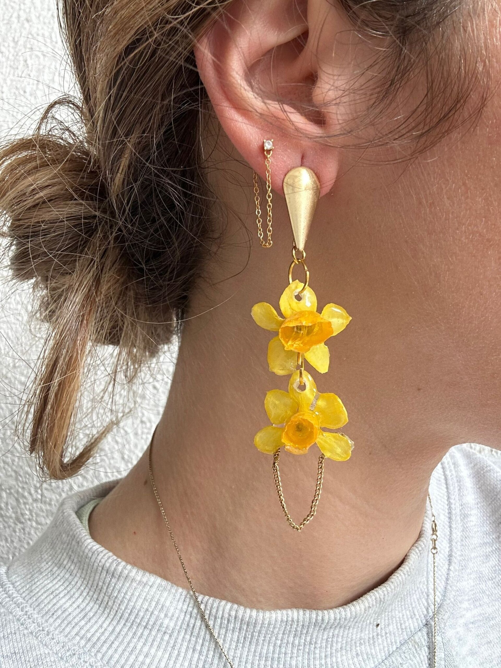 Doble Trouble 🌻 Pendientes Narcisos - 1