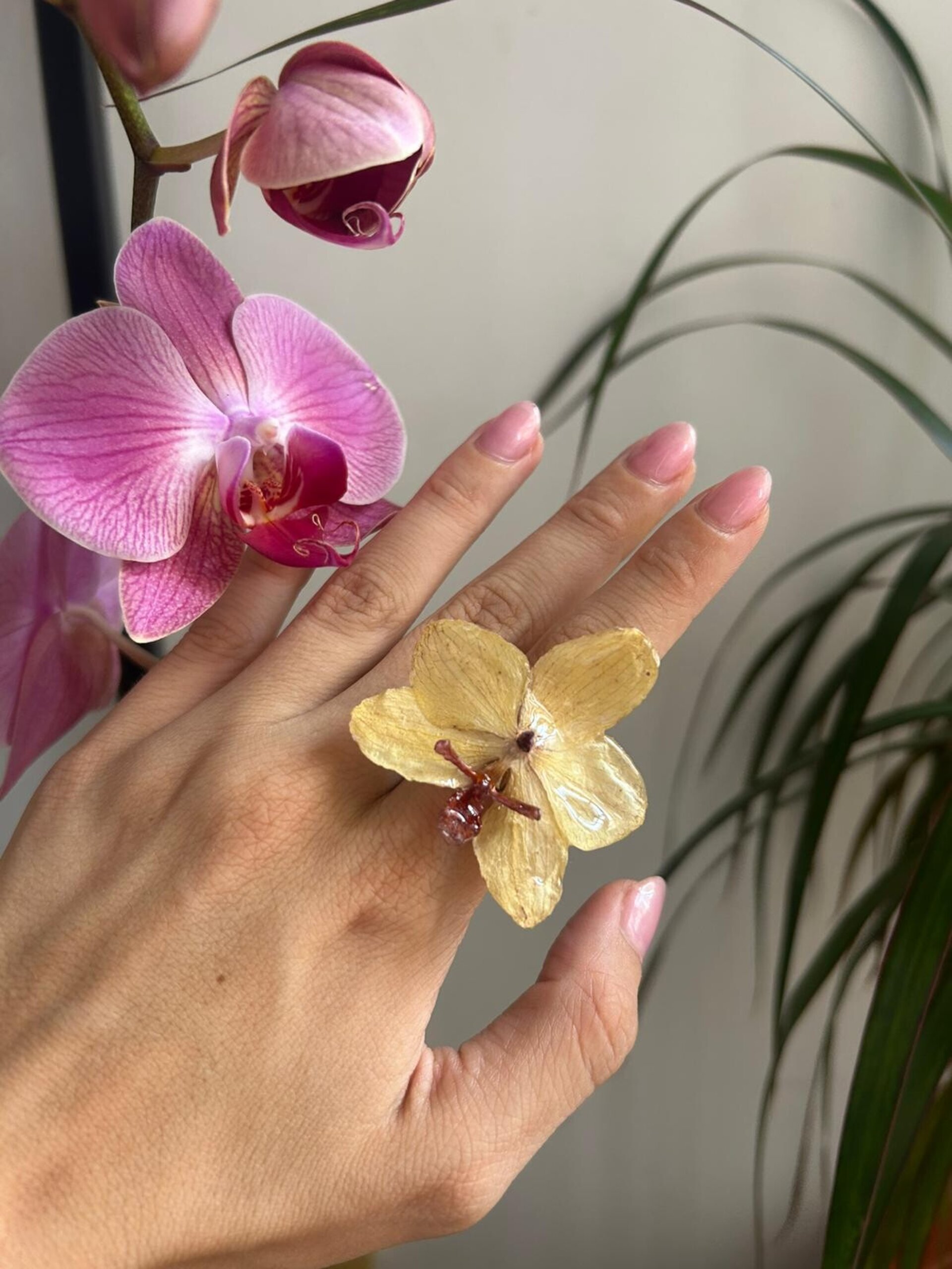 Anillo Orquidea Butter Yellow 🧈 - 4