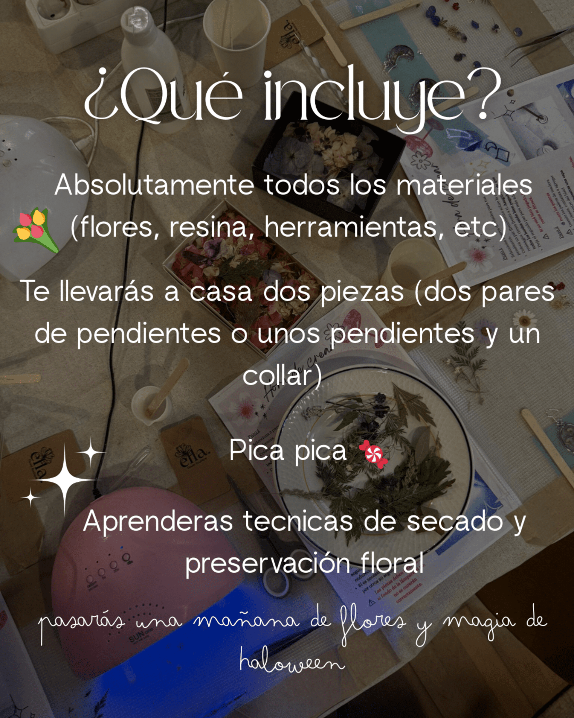 Taller de Joyería Botánica 🎃 🍬 - 11/10 Edición Halloween - 3
