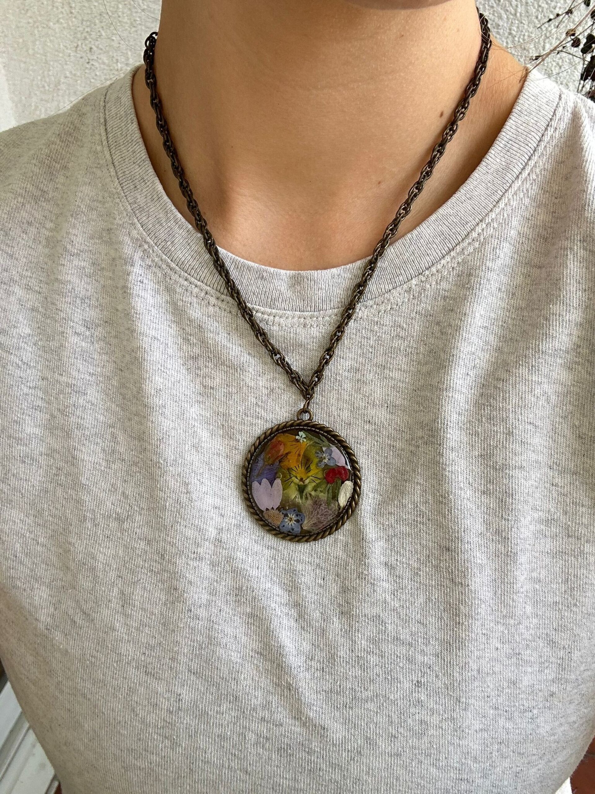 Collar con dije floral - Monet Dreams 🥀 - 2
