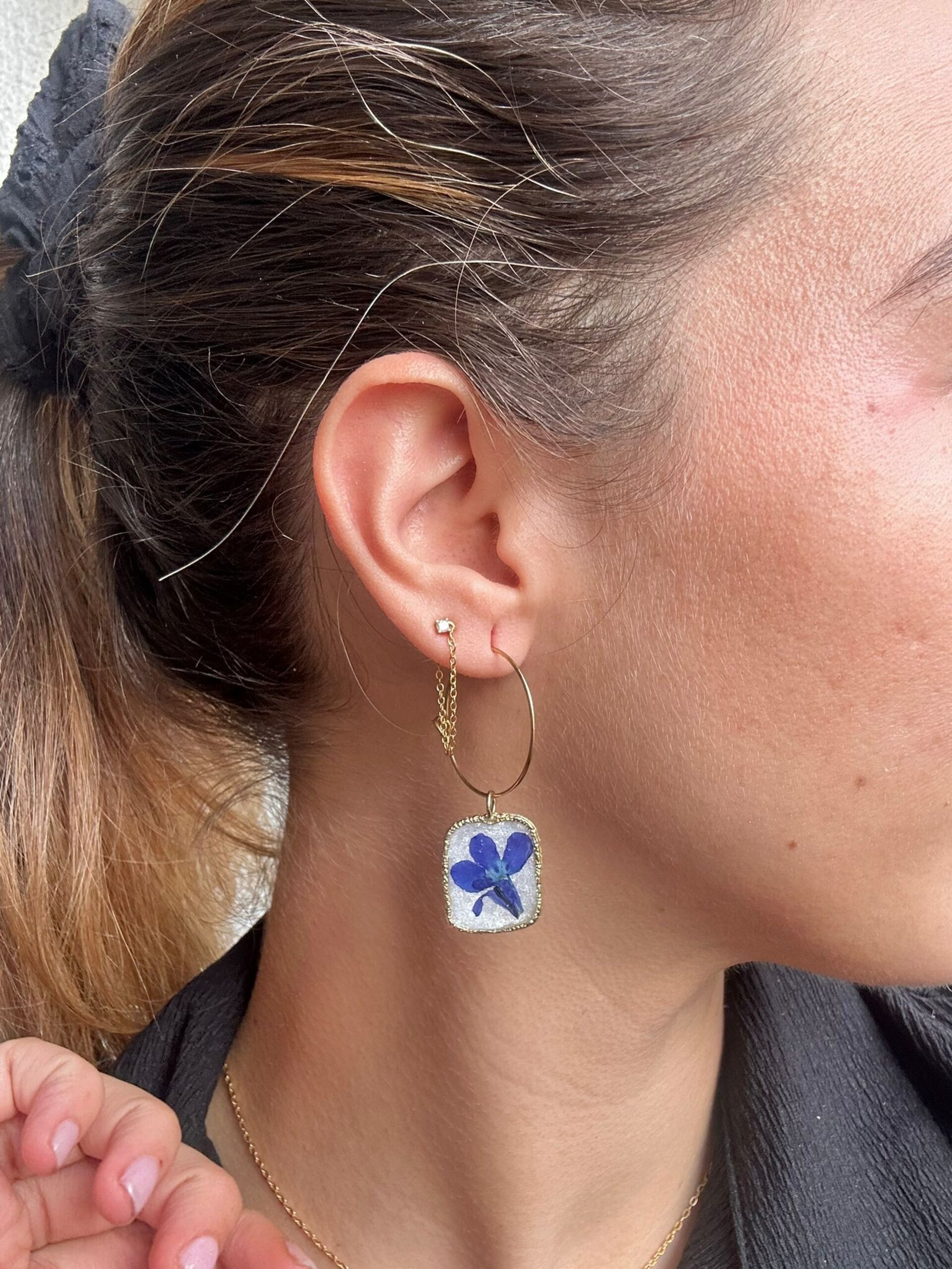 La noche 1009 🌙- Pendientes Mini Charm - 3