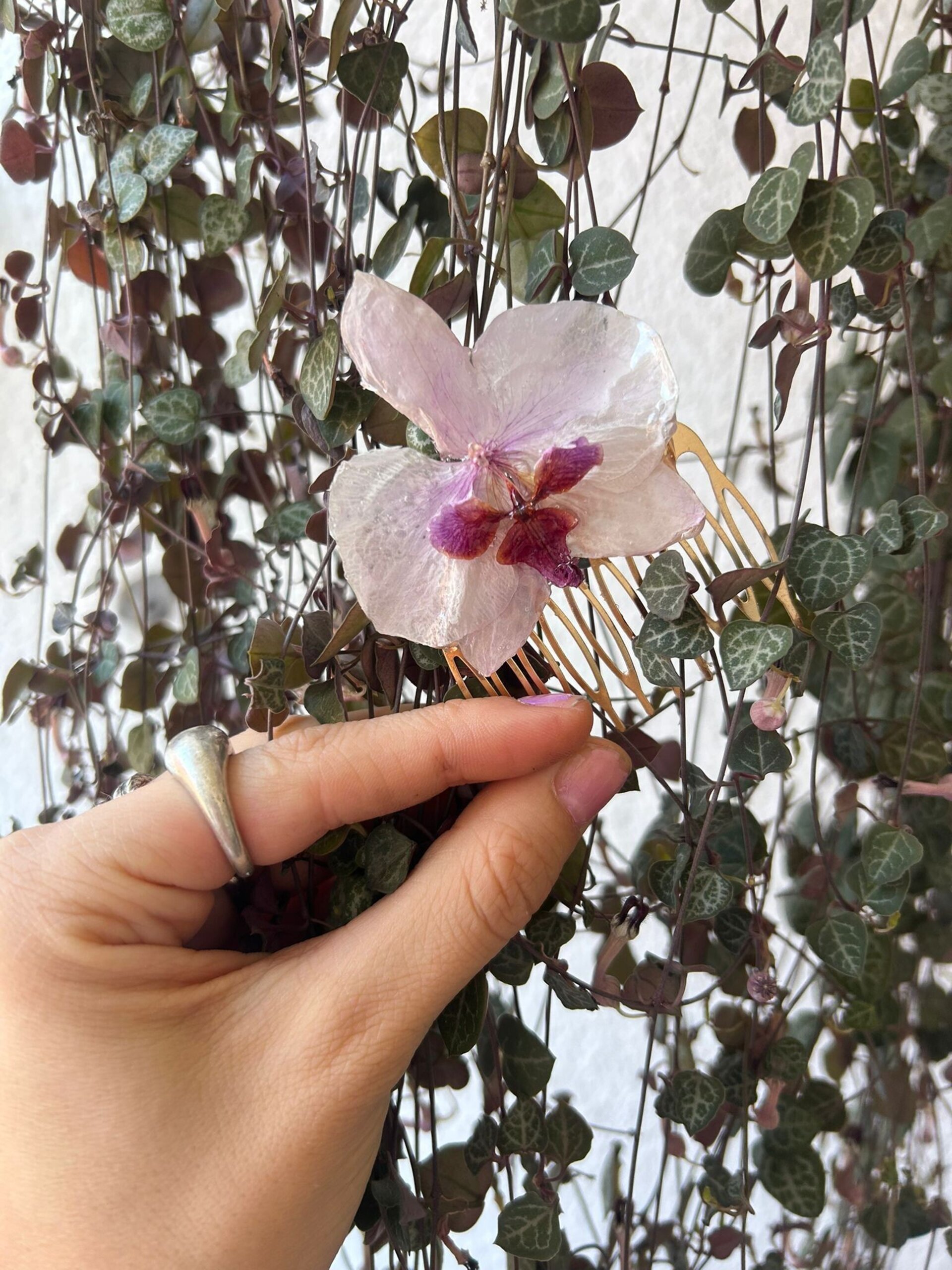 Peinetas Orquideas 🥀 - 4
