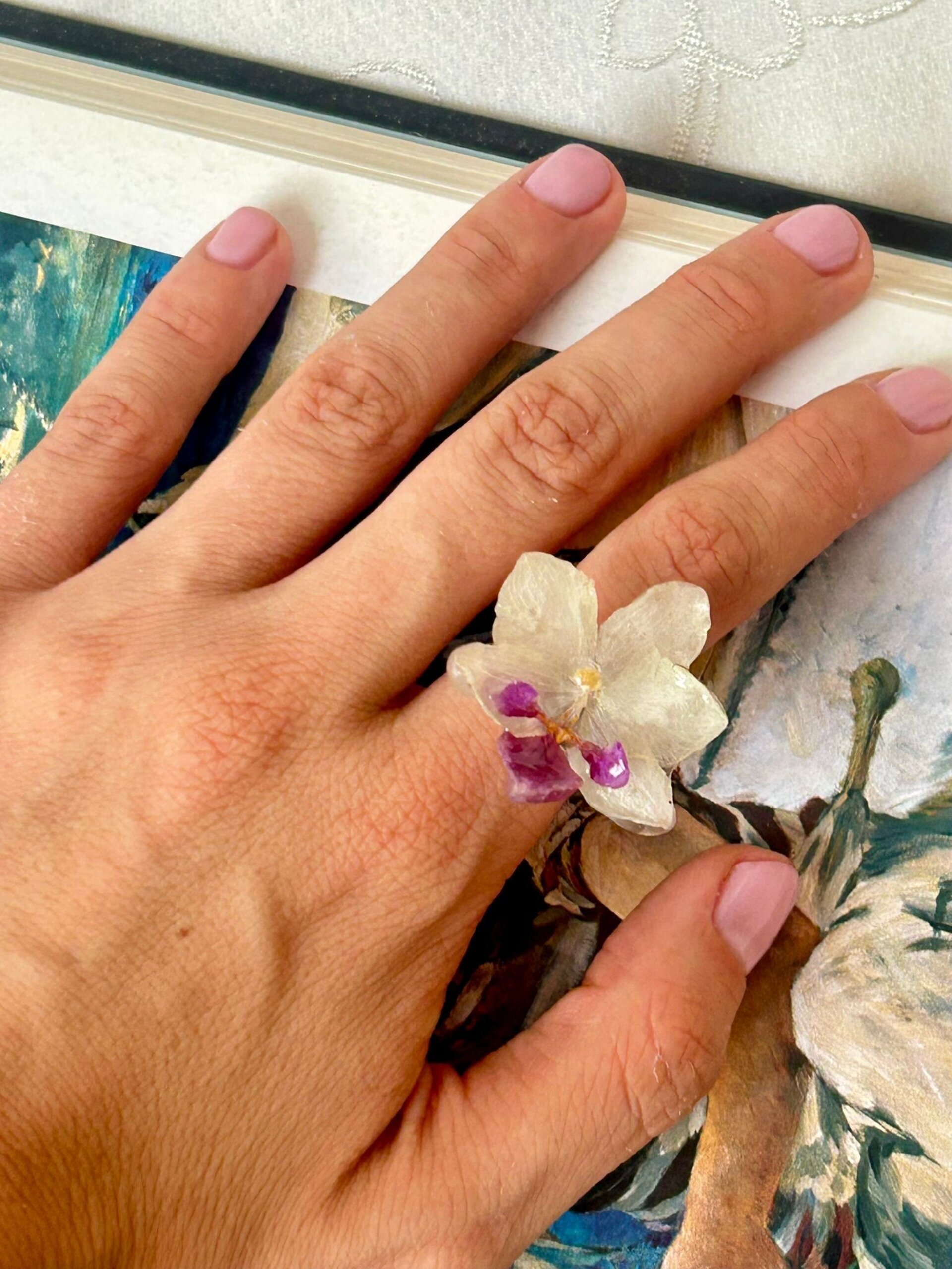 Kreuzberg ☕- Anillo Orquidea Super Mini - 3