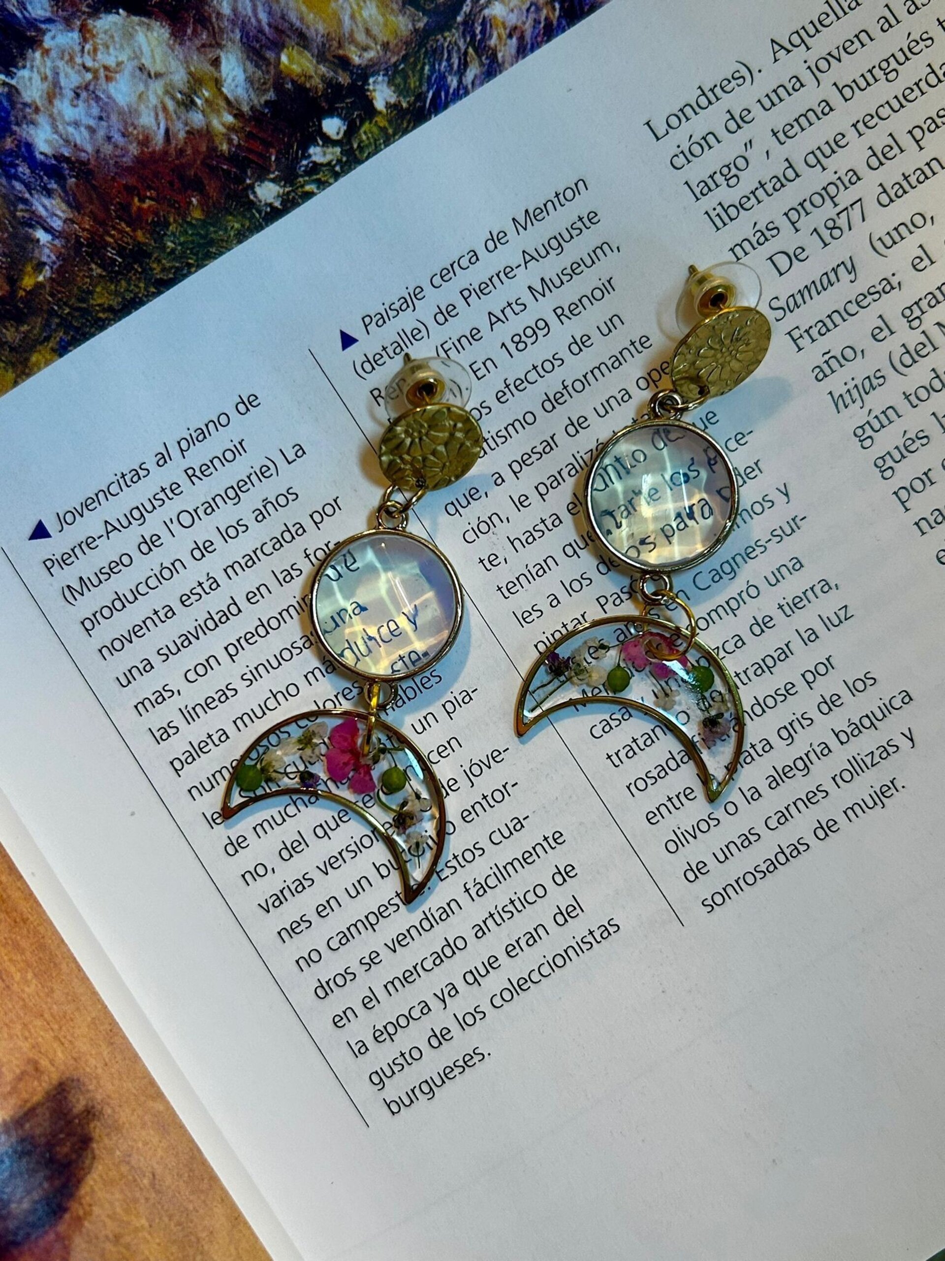 | Pendientes Monet No.04| - 2