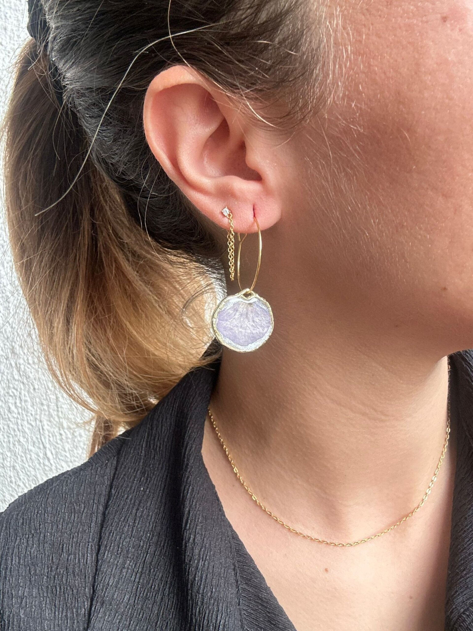 La noche 1009 🌙- Pendientes Mini Charm - 7