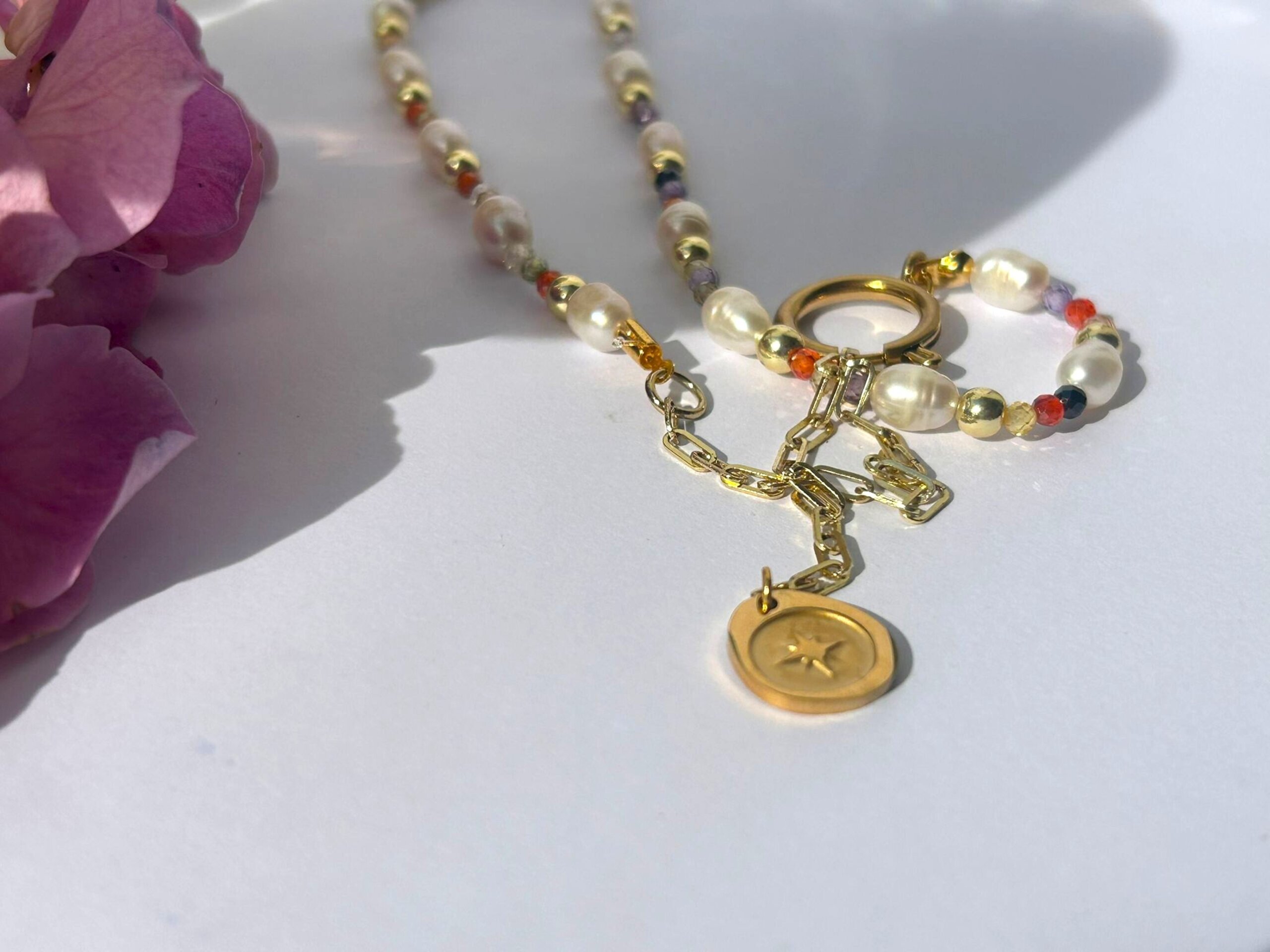 Almafi Coast Necklace 🍊 - Maréa Bloom Collection - 7