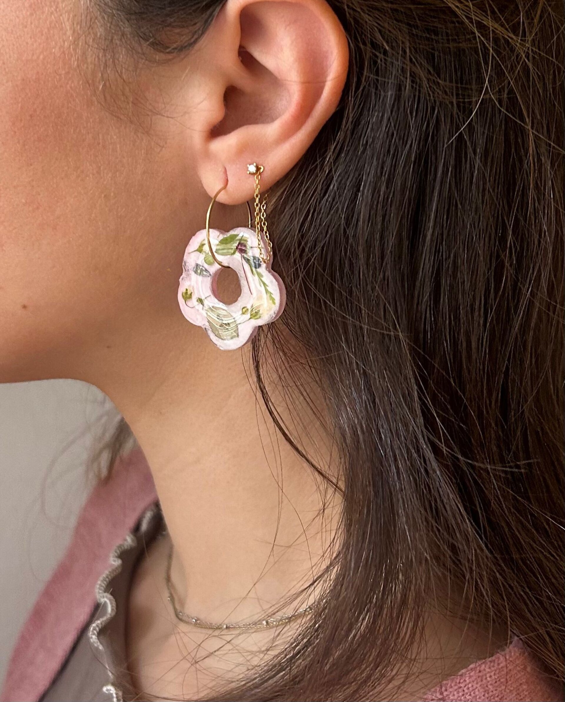 | Pendientes Impresionistas No.05 | - 2