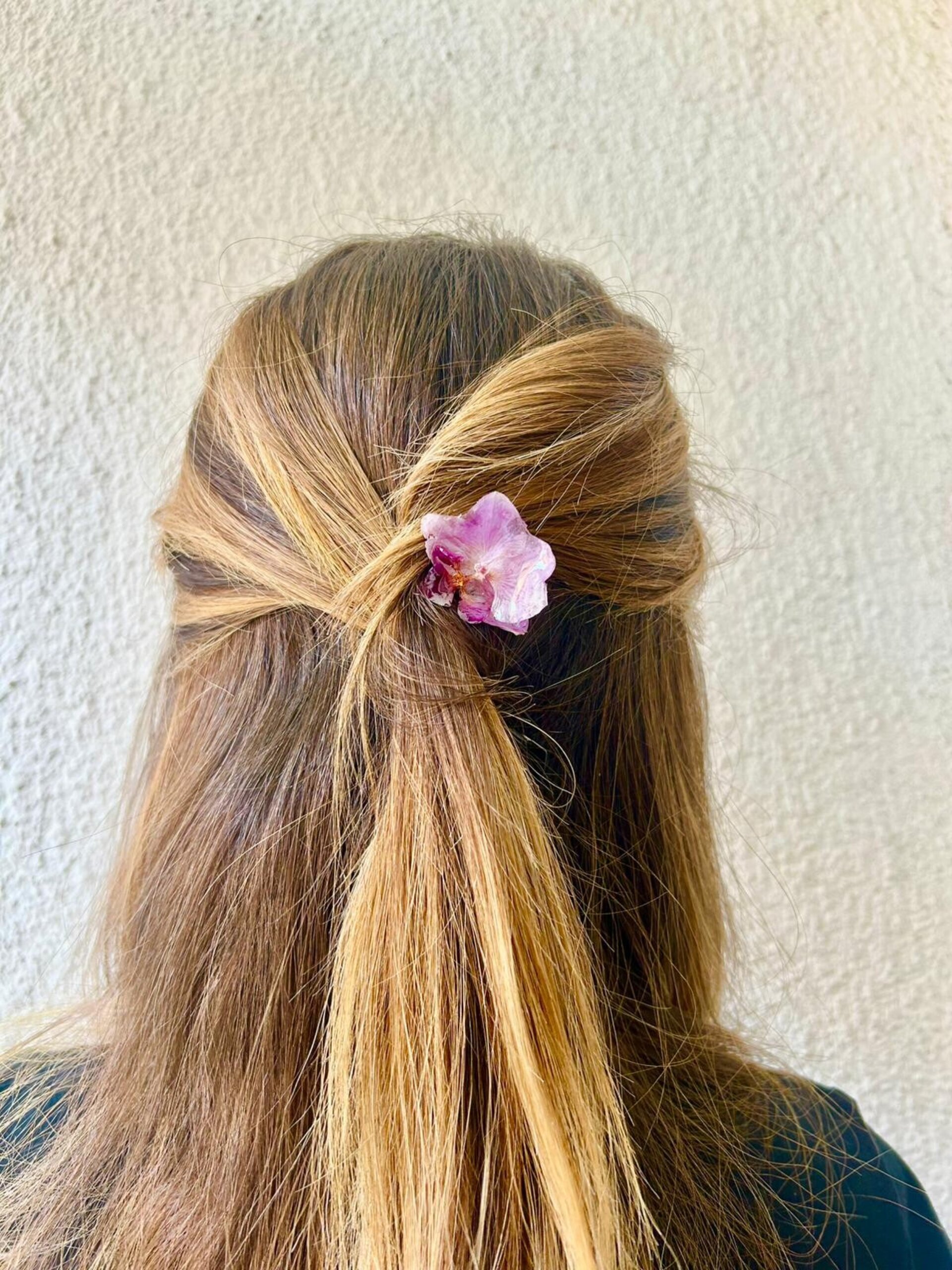 Pinza Francesa Orquidea Lila Mini 💜 - 1
