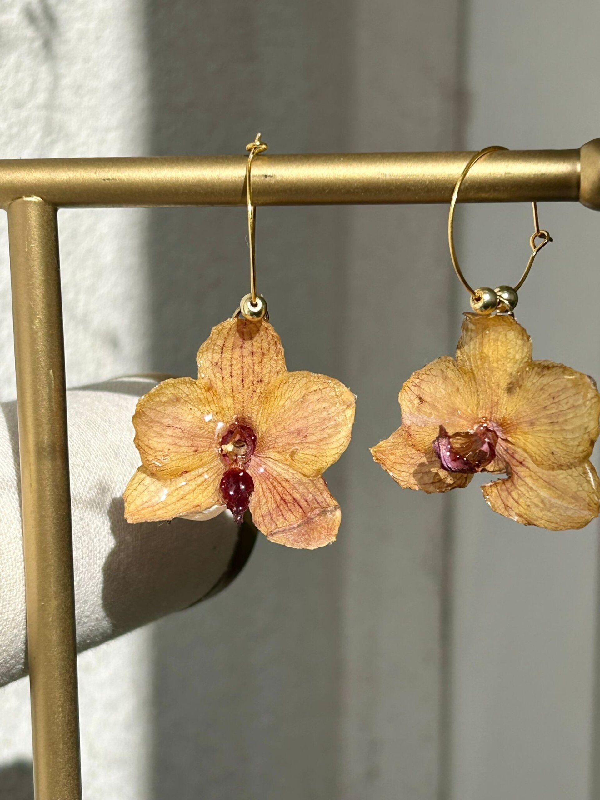 Earrings Lagos Yellow Orchids  ✨ - Maréa Bloom - 2