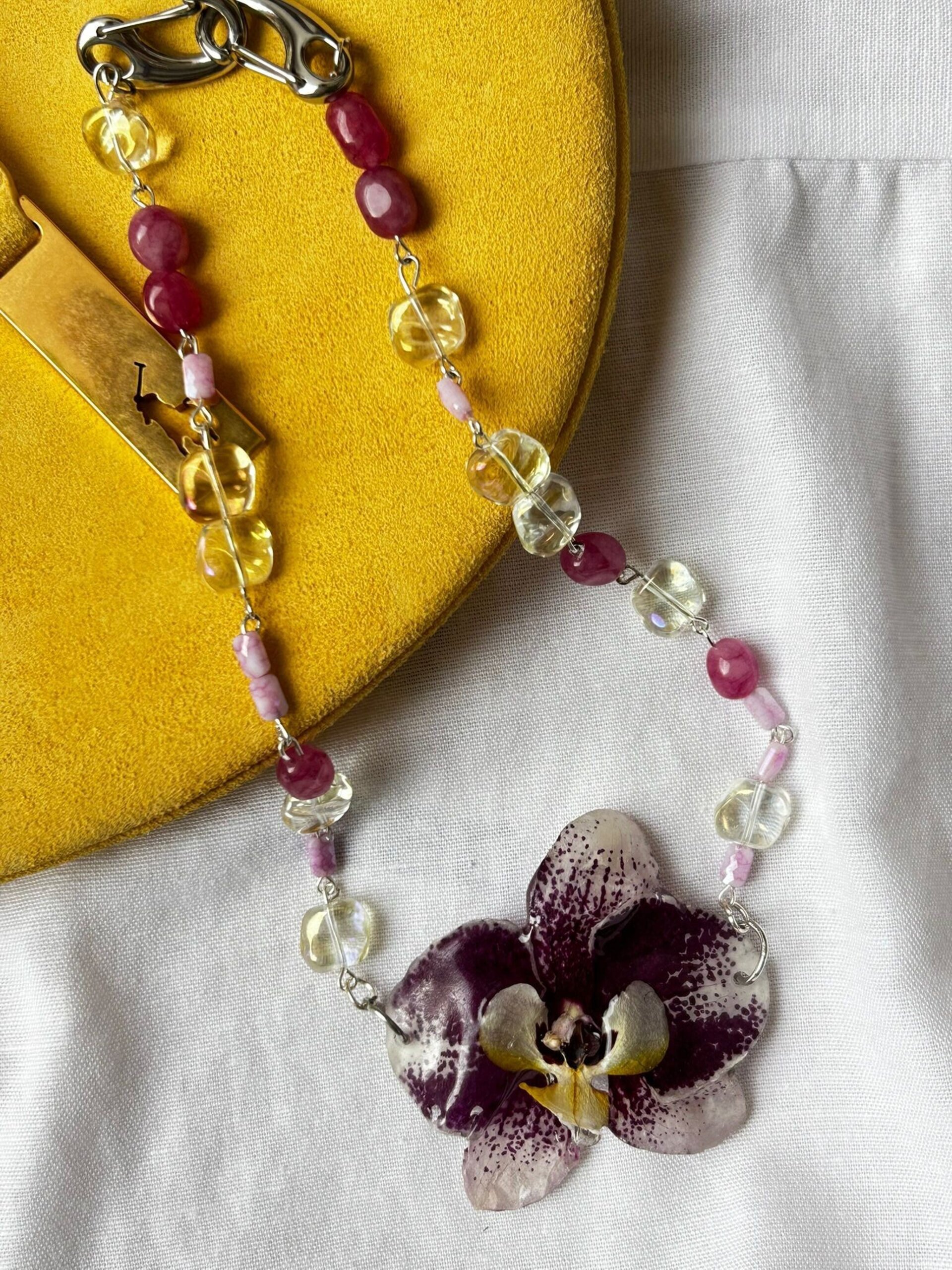 Collar Elosie Orquídea 💖 - 2
