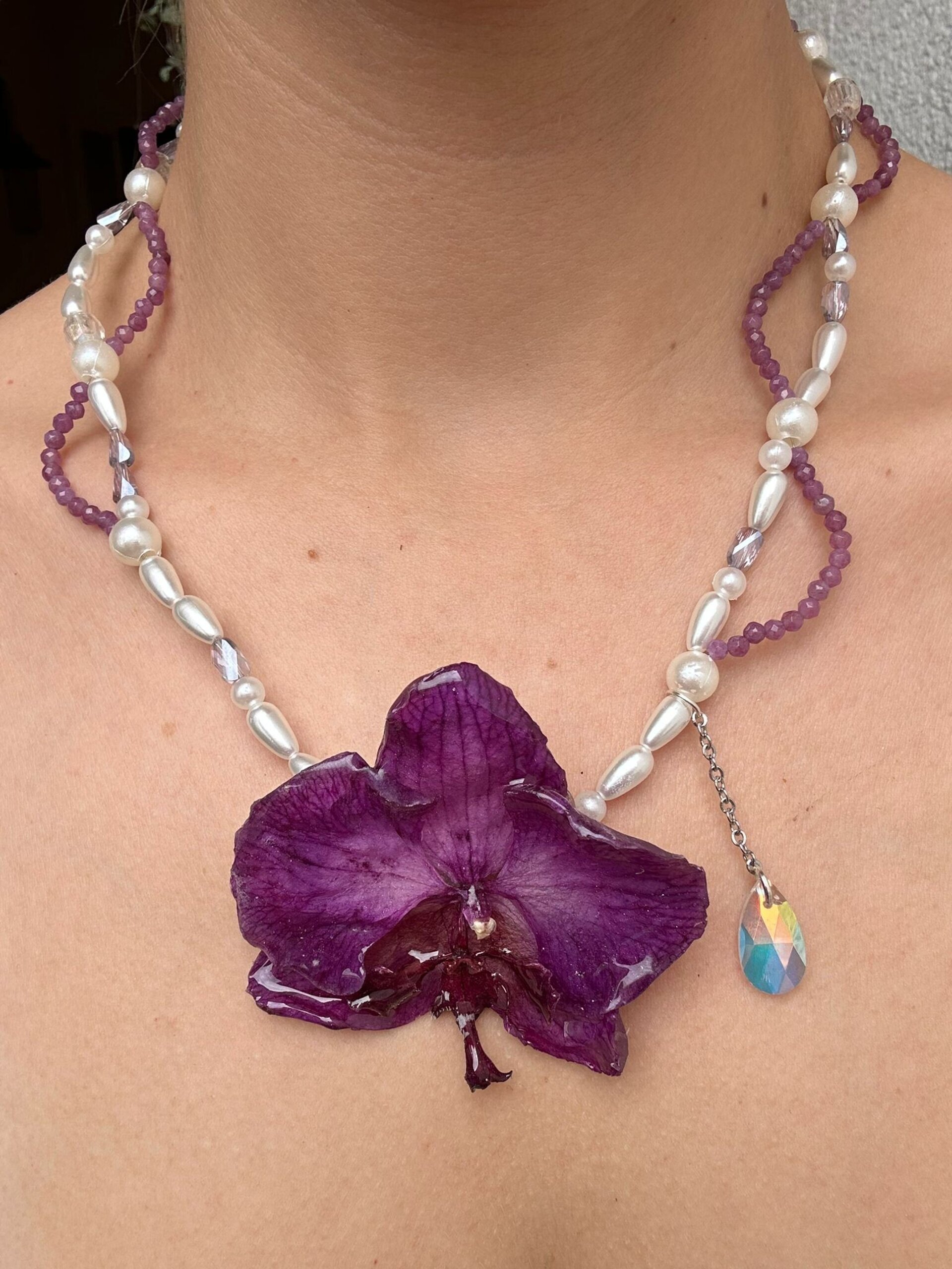 El último tren a Calabria 🍋 - Collar Orquídea - 2