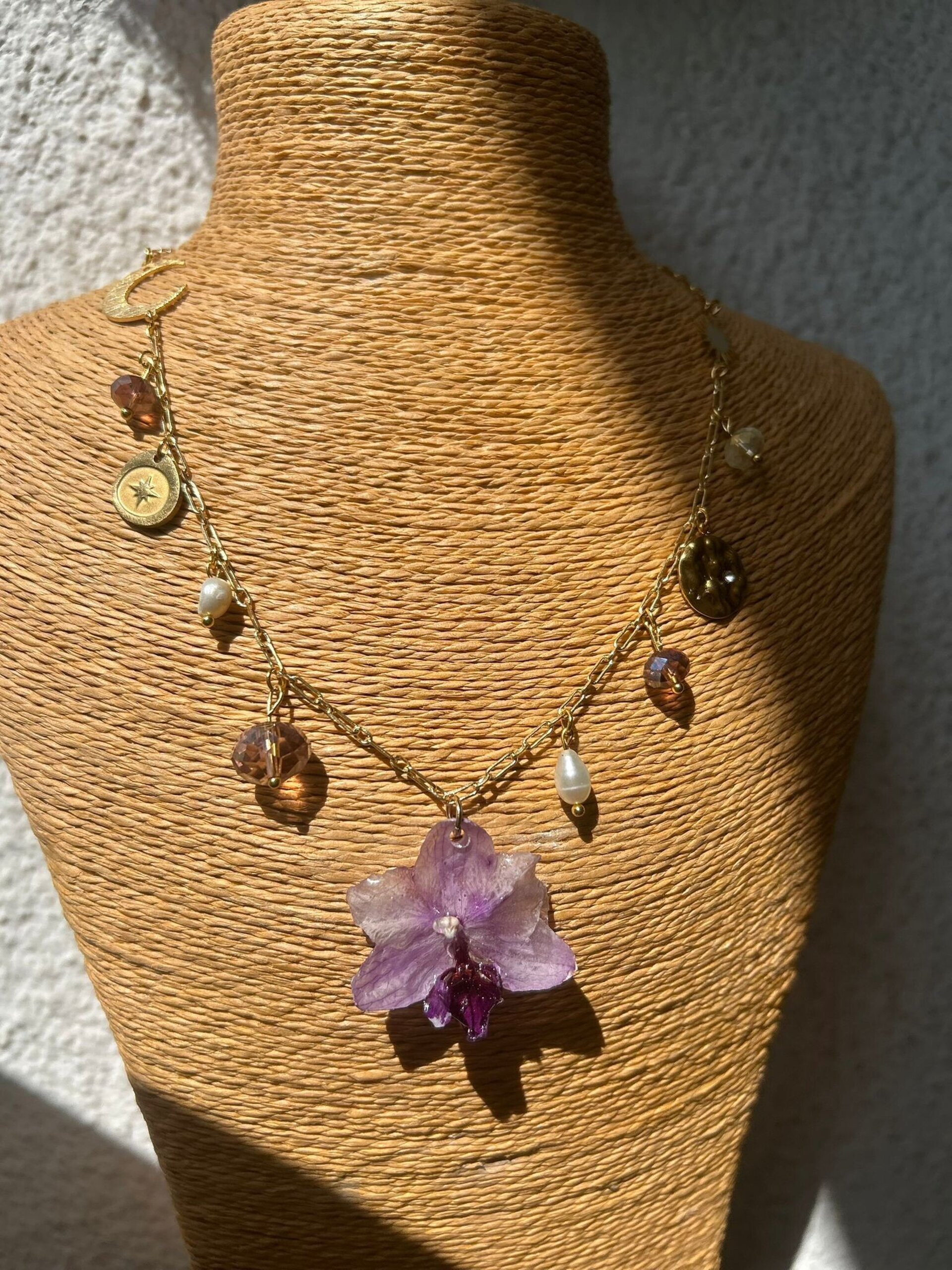 Collar X 'THE WHEEL OF FORTUNE' 🎡 - ORQUÍDEA - 2